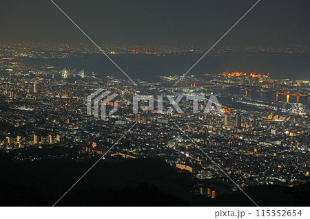 神戸の夜景 115352654