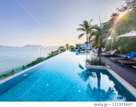 Kalim bay view near Patong, in Phuket, Thailand Kalim bay view near Patong, in Phuket, Thailand 115353607