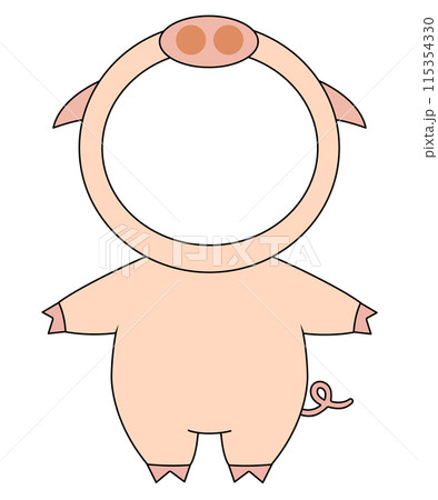 doll clothes pig 115354330