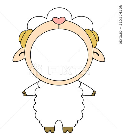 doll clothes sheep 115354366