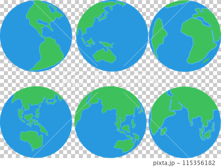 Simple earth set 115356182