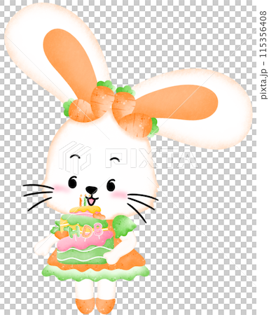 Bunny happy birthday  115356408