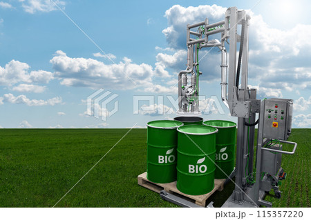 Pump for unloading biofuel to drums. Pump for unloading biofuel to drums. 115357220
