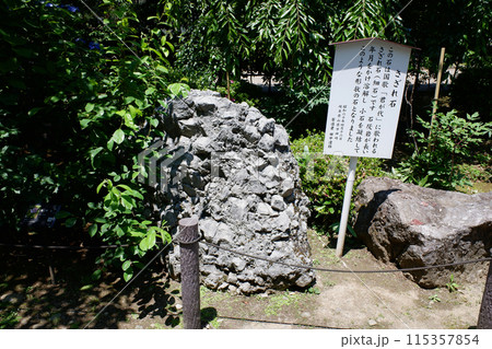 鎌倉 建長寺のさざれ石 鎌倉 建長寺のさざれ石 115357854