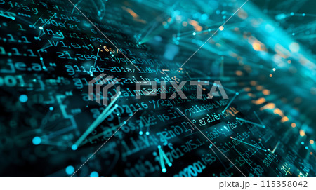 プログラミング、数式、サイエンスのイメージ 115358042