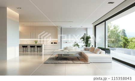 ミニマルでおしゃれなインテリアのイメージ ミニマルでおしゃれなインテリアのイメージ 115358043