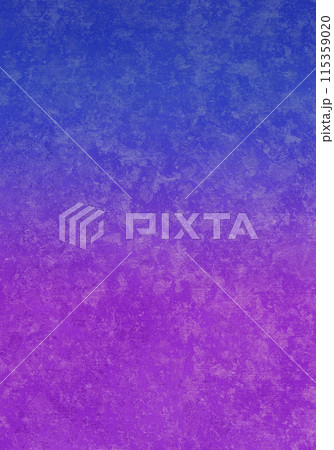 岩肌のような質感の引箔和紙、青紫色のグラデーション 岩肌のような質感の引箔和紙、青紫色のグラデーション 115359020