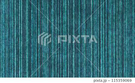 緑がかった藍染めボーダー、デザイン和紙のテクスチャー 115359069