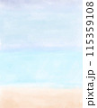 Beach and sand background abstract watercolor. The splash watercolor. background abstract watercolour. The splash watercolor.	 115359108