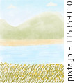 Mountains and rivers background abstract watercolor. The splash watercolor. background abstract watercolour. The splash watercolor.	 115359110