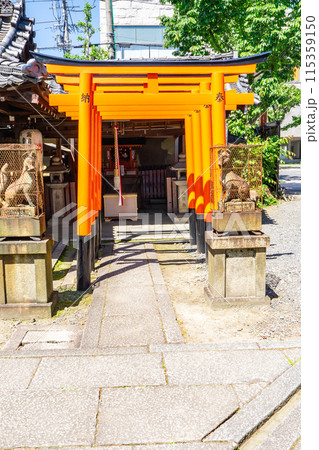 京都市中京区下御霊前町の下御霊神社 稲荷社 京都市中京区下御霊前町の下御霊神社 稲荷社 115359150