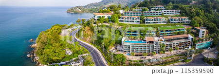 Kalim bay view near Patong, in Phuket, Thailand Kalim bay view near Patong, in Phuket, Thailand 115359590