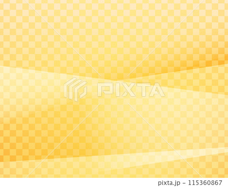 格子柄の背景画像  ゴールドのグラデーション背景イラスト　和柄 115360867