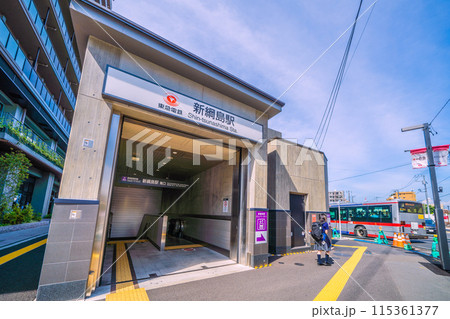 日本の横浜都市景観 6月。東急新横浜線 新綱島駅南口などを望む=8日 日本の横浜都市景観 6月。東急新横浜線 新綱島駅南口などを望む=8日 115361377