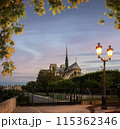 Early morning in Paris 115362346
