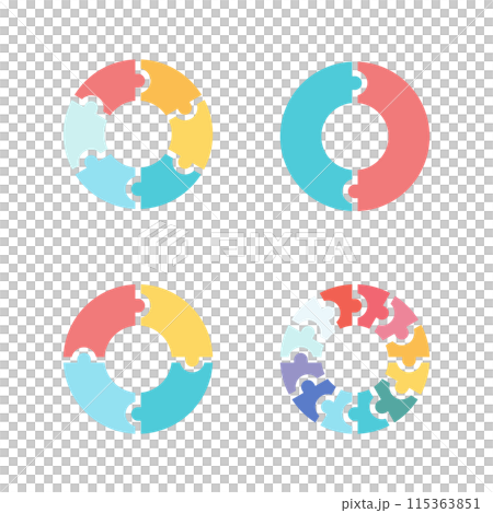 Circular illustration 115363851