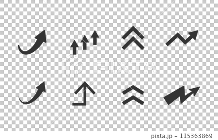 上升箭頭 115363869