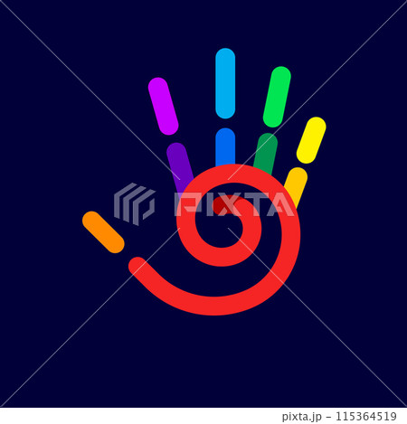 Hand Icon Hand Icon 115364519