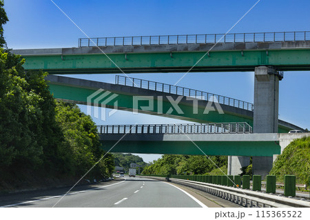 高速道路東北自動車道上り富谷JCT 115365522