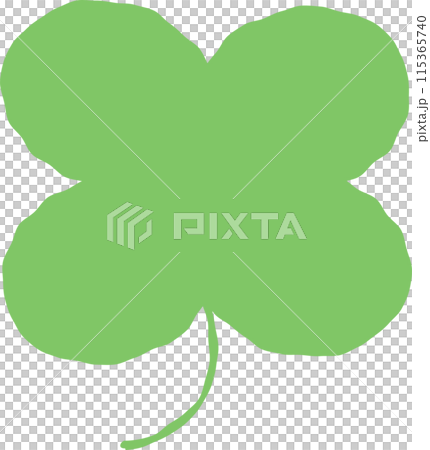 ラフな四つ葉アイコン 115365740