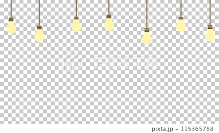 Light bulb decoration illustration Light bulb decoration illustration 115365788