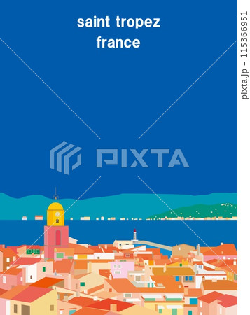 サントロペ　saint tropez　フランス　france 115366951