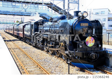 春の両毛線を力走… C6120蒸気機関車 春の両毛線を力走… C6120蒸気機関車 115368246
