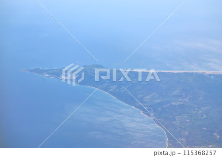 青森県の先端 尻屋埼 115368257