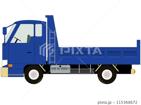 「青色のダンプカー」 115368672