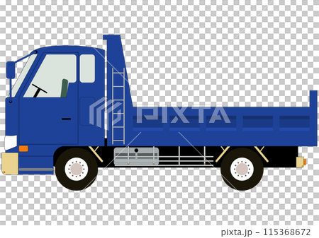 「青色のダンプカー」 115368672