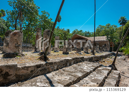 Archaeological site of El Meco, Cancun, Mexico 115369129