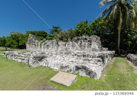 Ancient Ruins of El Rey in Cancun, Mexico 115369348