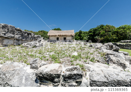 Ancient Ruins of El Rey in Cancun, Mexico Ancient Ruins of El Rey in Cancun, Mexico 115369365