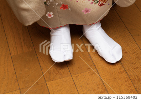 子供の着物着付け 子供の着物着付け 115369402