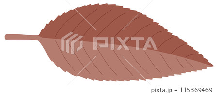 落ち葉のベクターイラスト 落ち葉のベクターイラスト 115369469