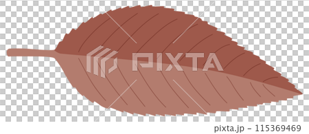 落ち葉のベクターイラスト 落ち葉のベクターイラスト 115369469