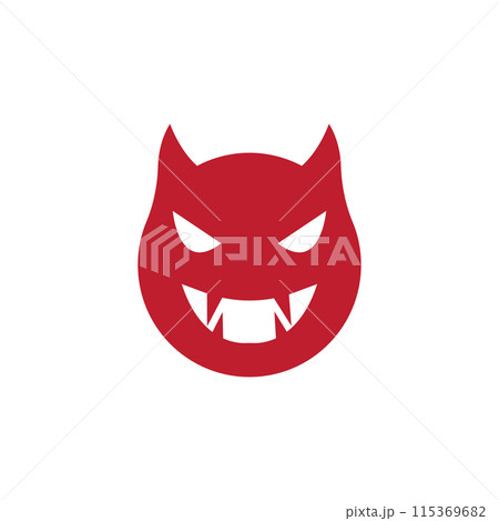 Devil icon illustration Devil icon illustration 115369682