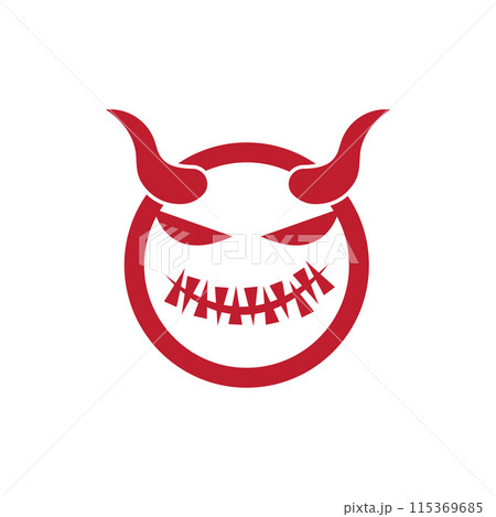 Devil icon illustration 115369685