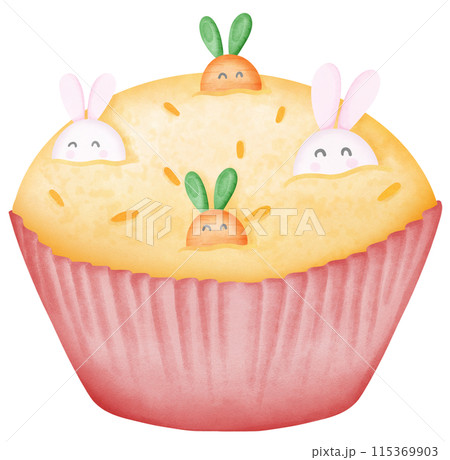 Cupcake Easter 115369903