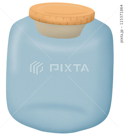 Glass jars reduce plastic use Glass jars reduce plastic use 115371864