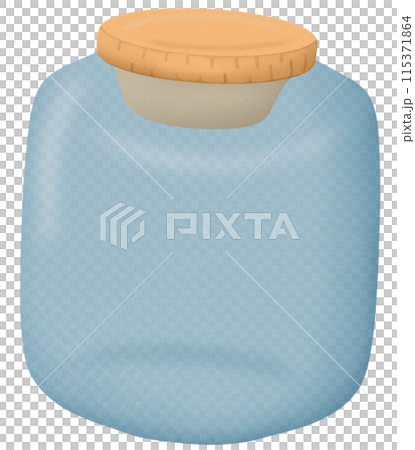 Glass jars reduce plastic use Glass jars reduce plastic use 115371864