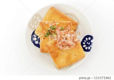 油揚げのパリパリ焼き 油揚げのパリパリ焼き 115371962