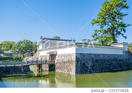 小田原城 銅門 住吉橋 住吉堀 小田原城 銅門 住吉橋 住吉堀 115373026