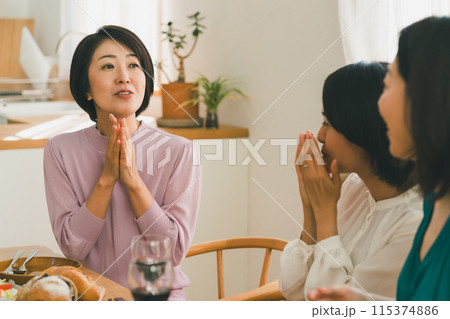 a forty-something woman a forty-something woman 115374886
