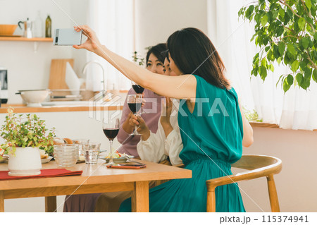 a forty-something woman a forty-something woman 115374941