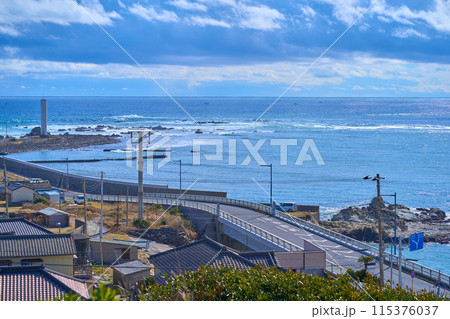 千葉県銚子市の最南端(長崎町,長崎鼻,一ノ島照射灯など)を見る 千葉県銚子市の最南端(長崎町,長崎鼻,一ノ島照射灯など)を見る 115376037