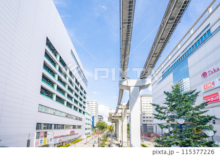 立川北駅前　北口　サンサンロード　街並み 115377226