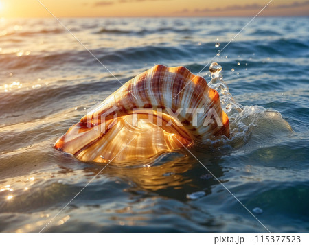 Decorative sea shells 115377523