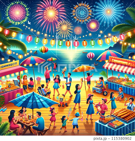 花火大会のイメージ,花火,明るい光,無料素材,フリーサイズ,楽しい,観光 花火大会のイメージ,花火,明るい光,無料素材,フリーサイズ,楽しい,観光 115380902