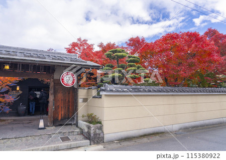 秋の京都・嵐山 イクスカフェ京都嵐山本店 秋の京都・嵐山 イクスカフェ京都嵐山本店 115380922